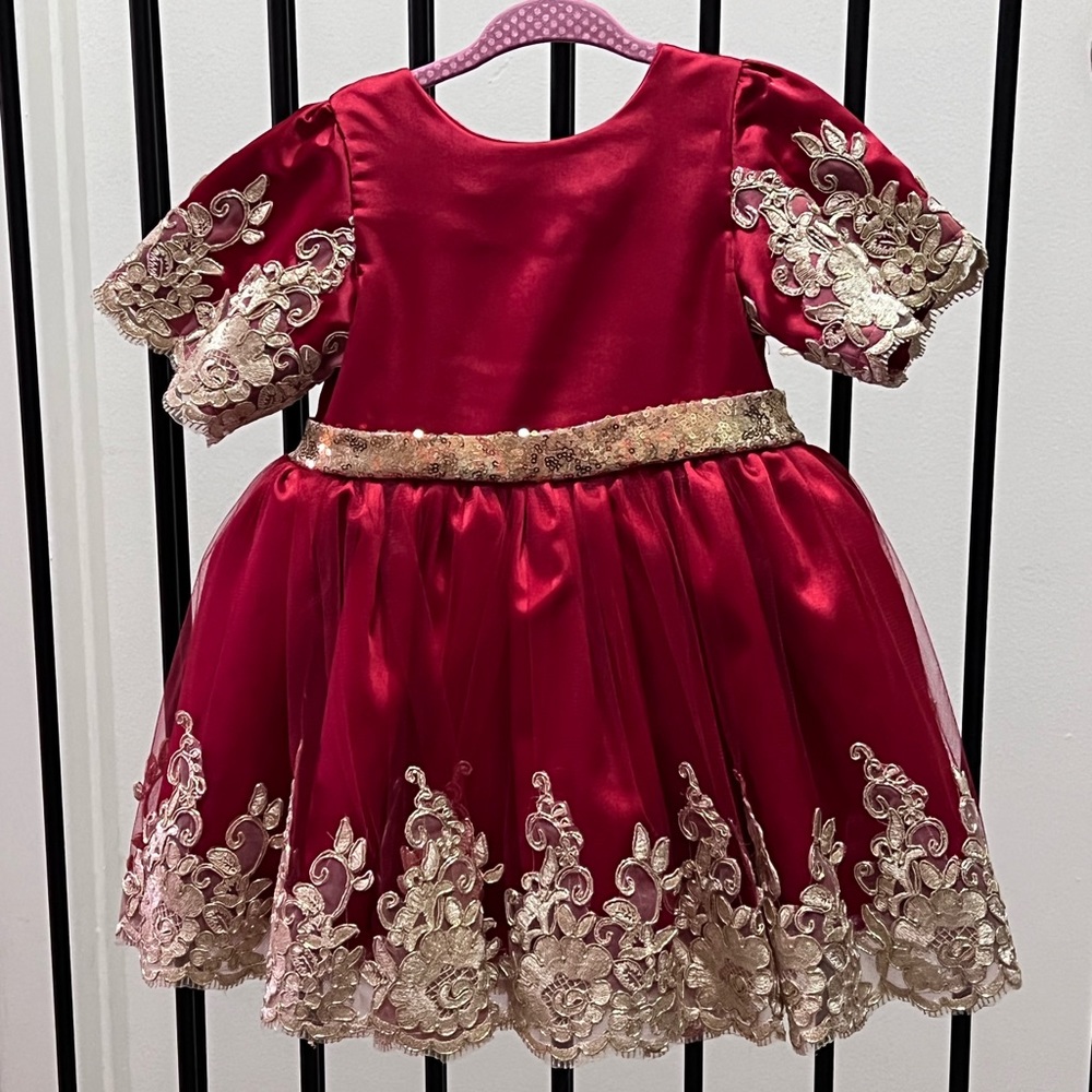 Handmade infant dress